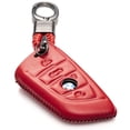 thumbnail image 1 of Vitodeco Leather Smar Key Fob Case Compatible with BMW 2, 3, 5, 6, 7, M Series, X1, X3, X4, X5, X6, X7 2014-2022 (4-Button, Red), 1 of 5