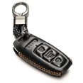 thumbnail image 1 of Vitodeco Leather Smart Key Fob Case Compatible with Audi Q7, Q8, SQ7, SQ8, A7, A8, A5, A6, S7, S5, S6, S8 (2019-2026 Models) - 4 Buttons, Black, 1 of 6