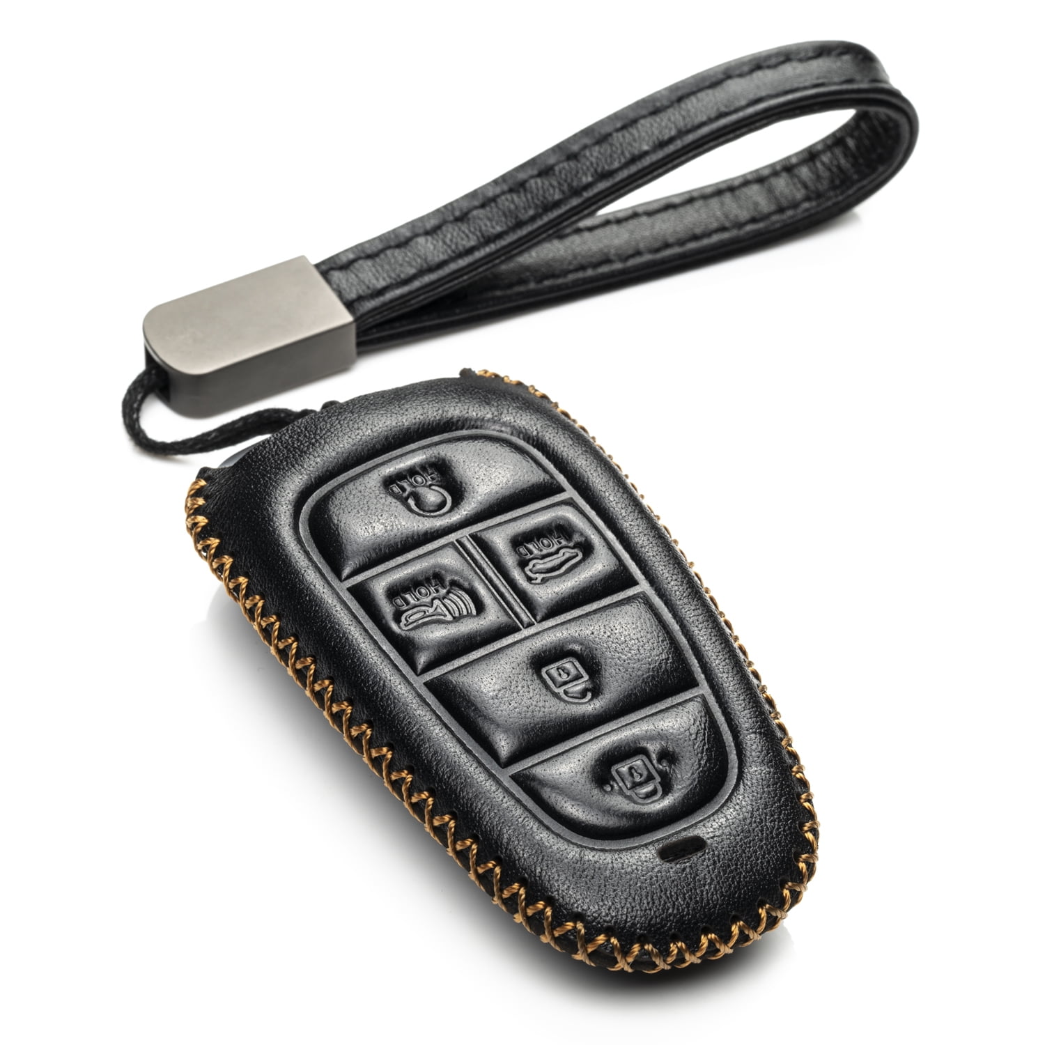 Vitodeco Leather Smart Key Fob Case Compatible with Hyundai Tucson ...
