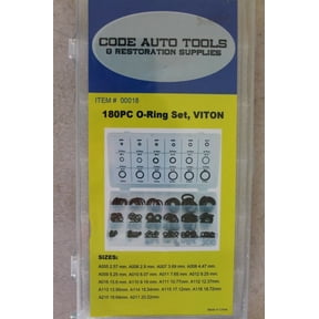 Viton O Ring Kit, 180 pc