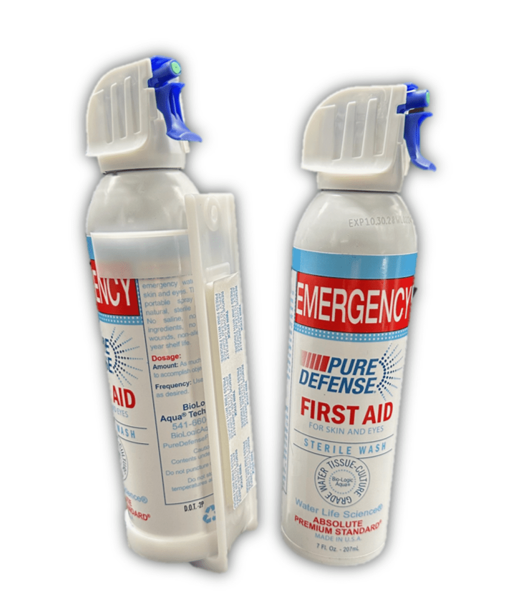 Vitonus Pure Defense Emergency First Aid Sterile Eye & Skin Wash with ...