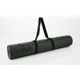 thumbnail image 1 of Vitos Fitness Pilates Yoga Exercise Mat Fitness Thick High Density (Iron Gray), 1 of 3