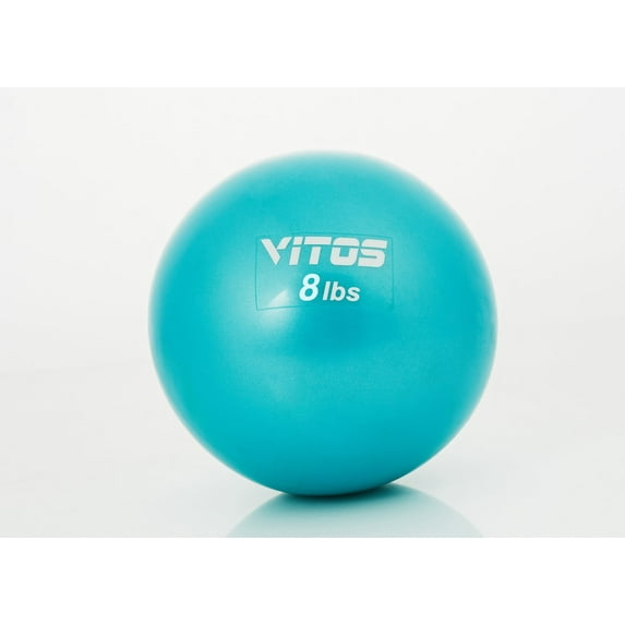 Vitos Fitness Toning Soft Weighted Mini Ball | Medicine Ball for Core Training Yoga Exercise (8)