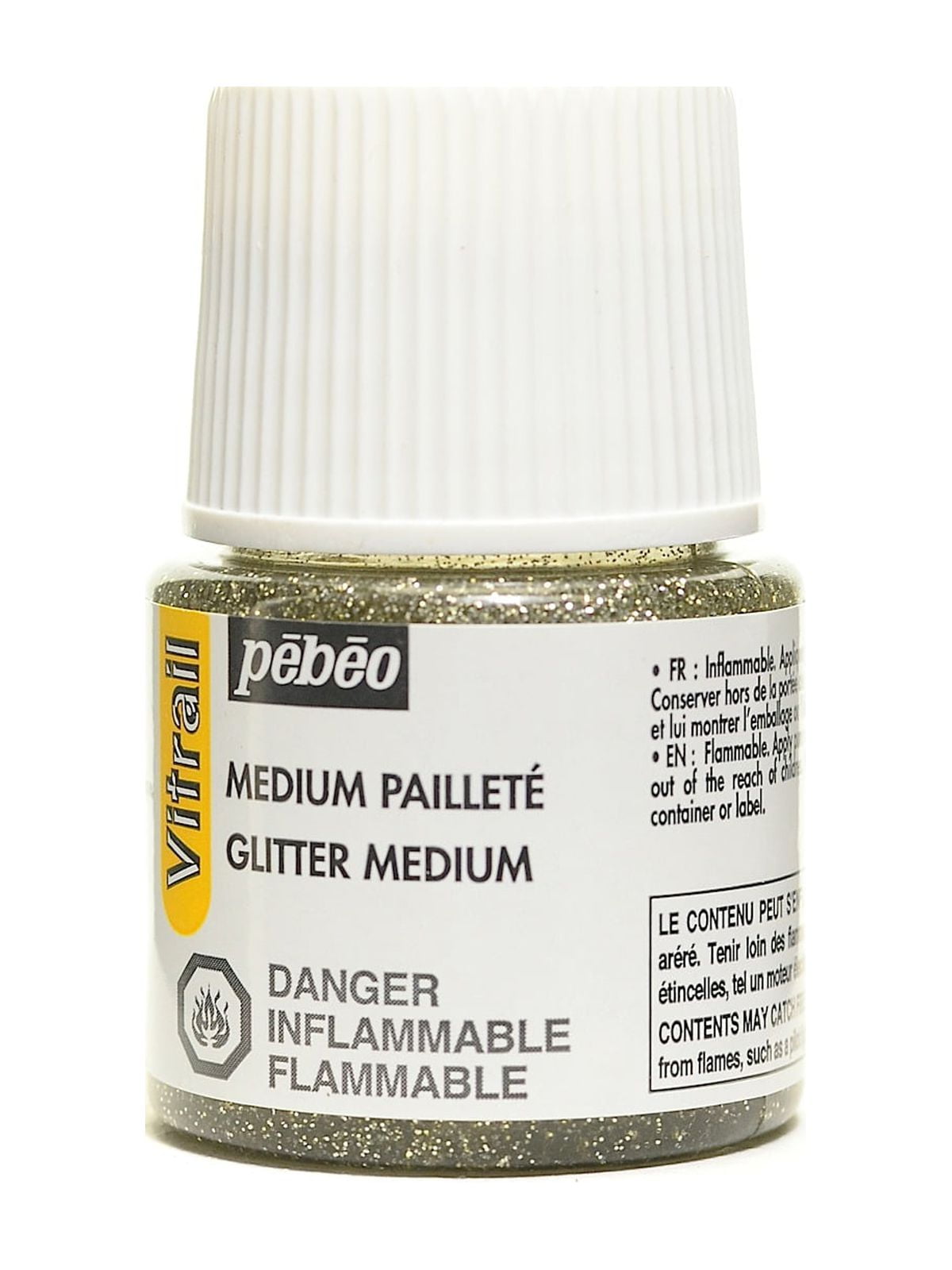 Vitrail Mediums glitter medium, 45 ml (pack of 3)