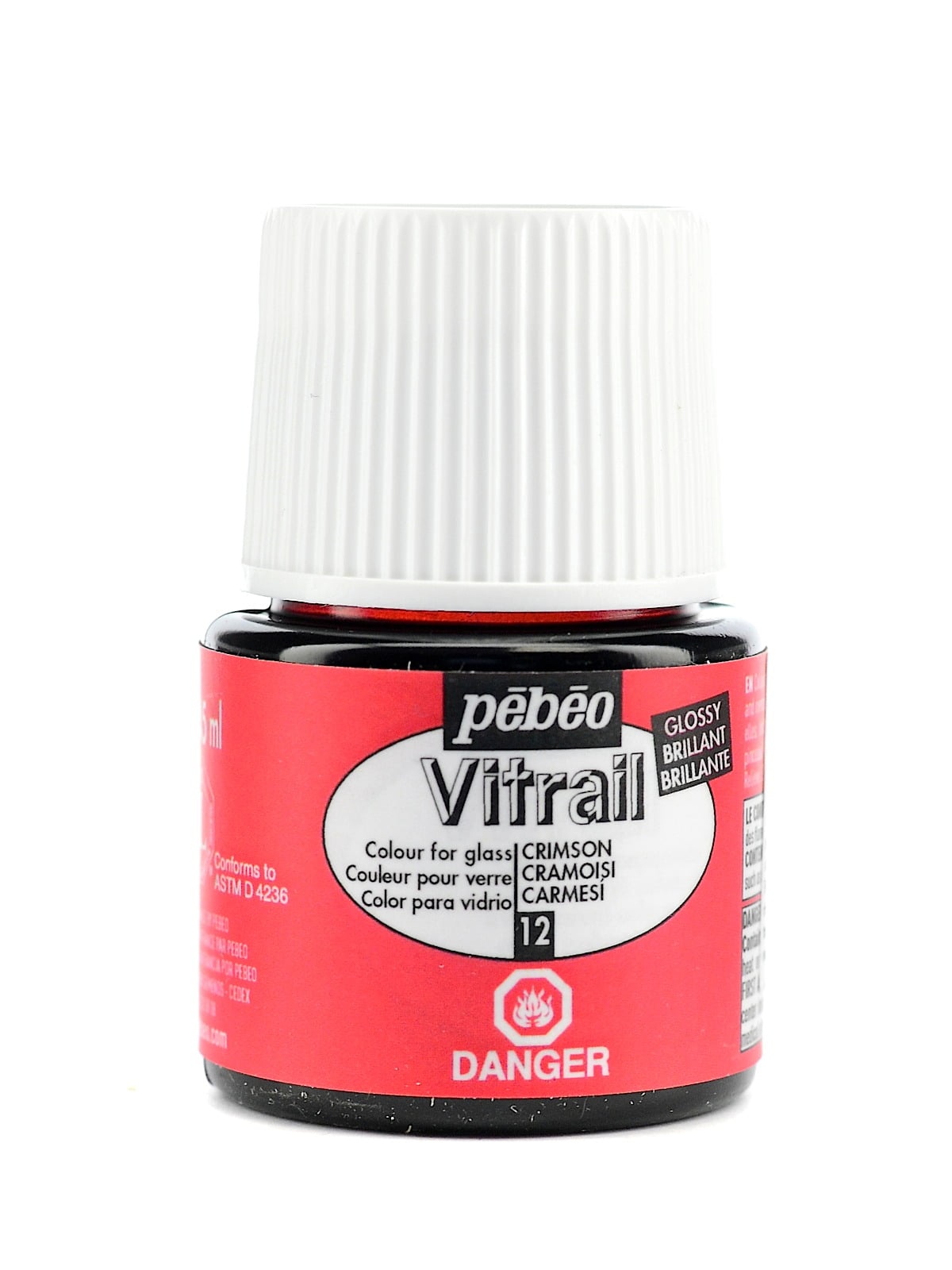 Vitrail Paint crimson, 45 ml (pack of 5)