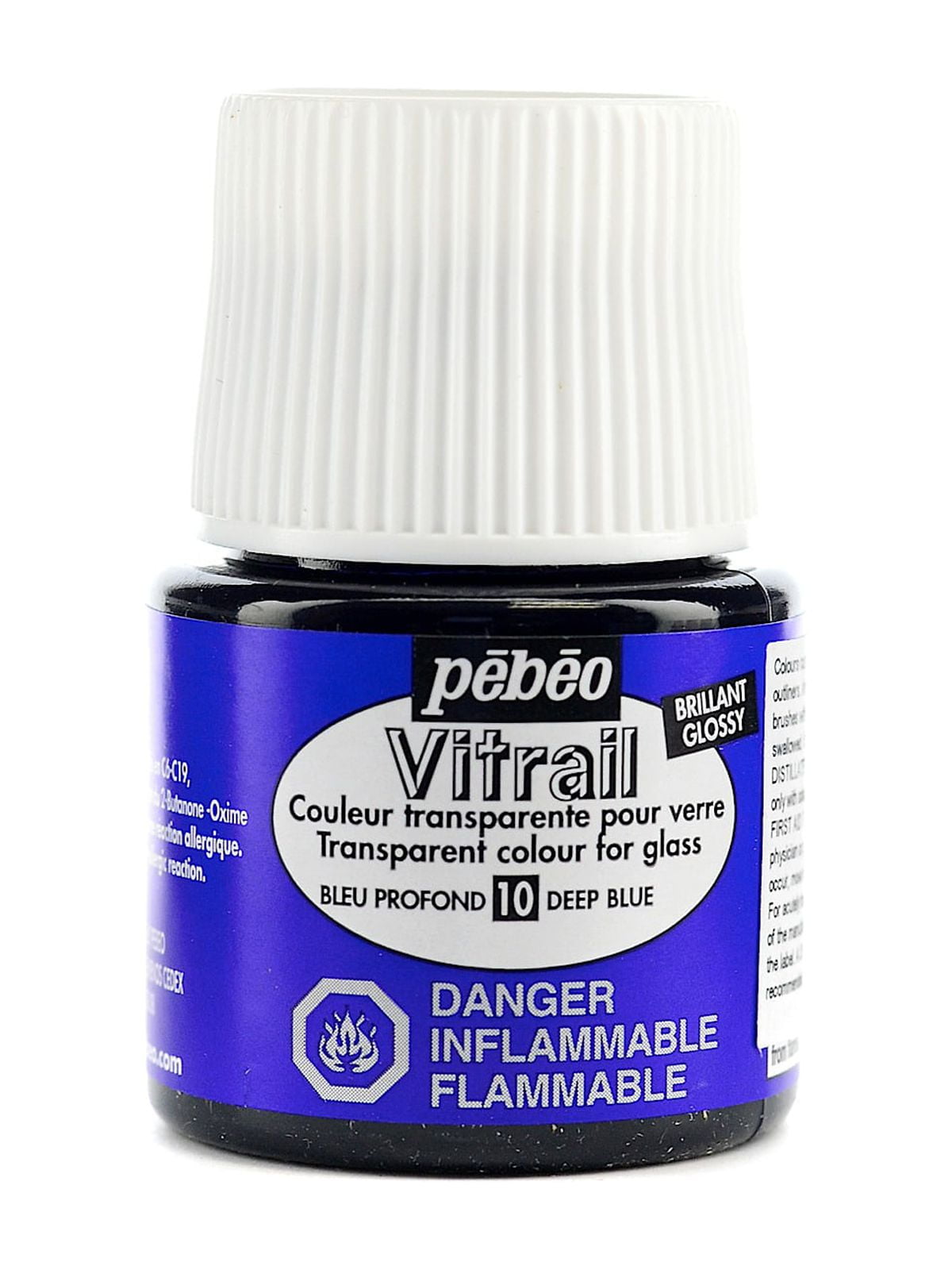 Vitrail Paint deep blue, 45 ml (pack of 3)
