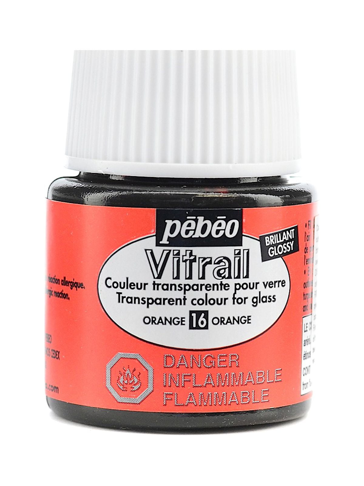 Vitrail Paint orange, 45 ml (pack of 5)