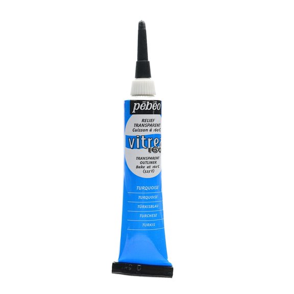 Vitrea 160 Outliners turquoise, 20 ml (pack of 3)