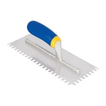 Vitrex 2166593 4.5 x 11 in. Steel Square Notch Trowel