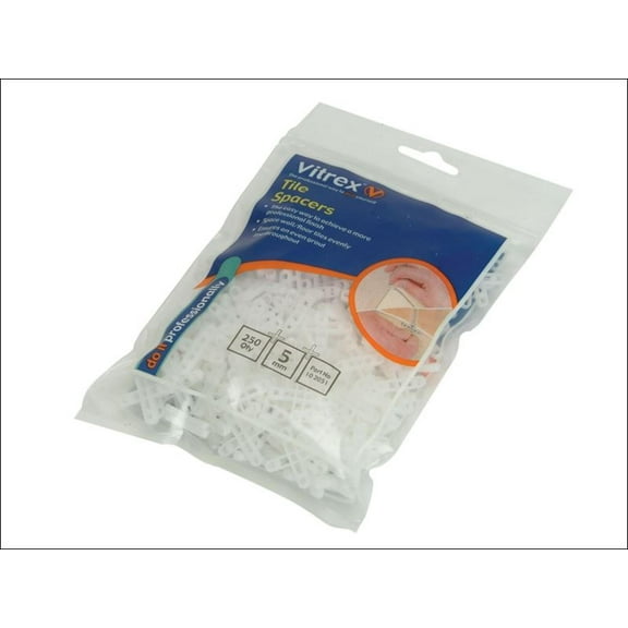 Vitrex - Floor Tile Spacers 4mm (Pack 250)
