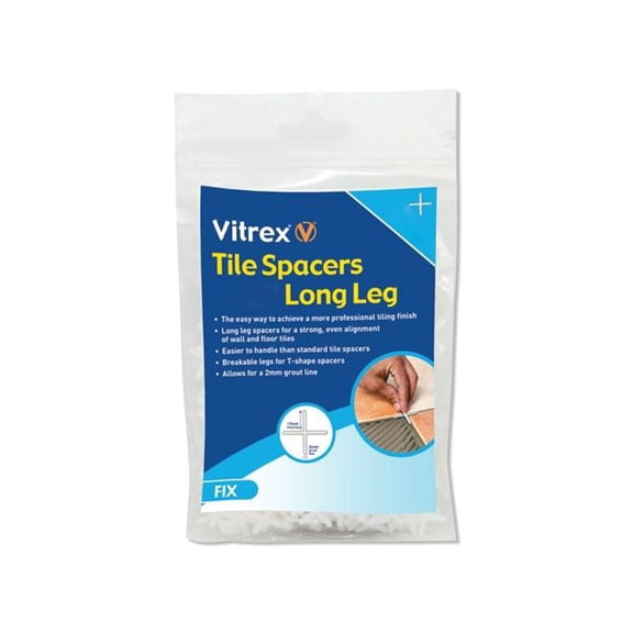 Vitrex - Long Leg Spacer 2mm (Pack 1500)