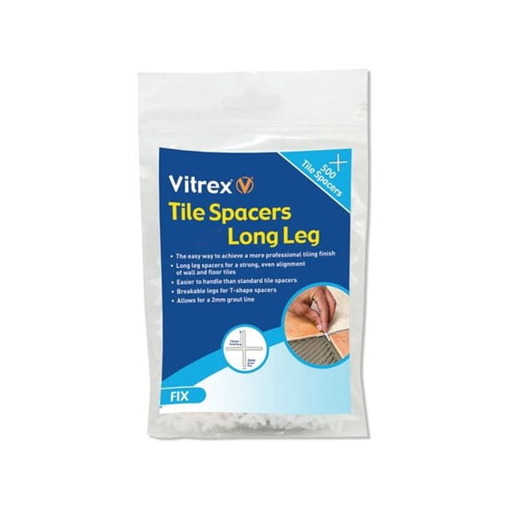 Vitrex - Long Leg Spacer 3mm (Pack 500)