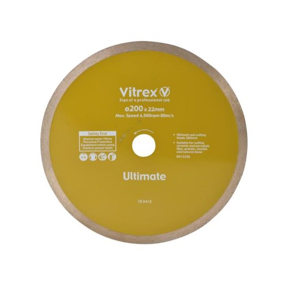 Vitrex - Ultimate Diamond Blade 200mm