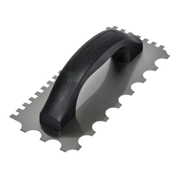 Vitrex - Wall & Floor Adhesive Trowel 6/20mm Square/Round Notches