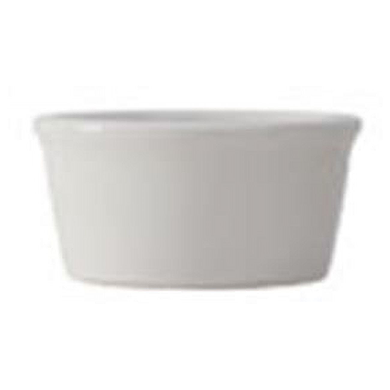 Vitrified China Ramekins Fluted with Pour Spout White - 4 oz - 4 Dozen ...