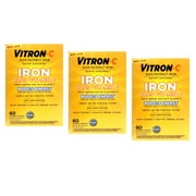 Vitron-C Coated Tablets 60 Tablets Pack of 3