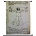 thumbnail image 1 of Vitruvian Man Wall Tapestry, 1 of 1