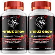Vitruz Grow for Men Capsules   VitruzGrow Vitamin Complex Pills, Energy, 2 Pack, 120 Capsules