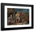 thumbnail image 1 of Vittore Carpaccio 14x12 Black Modern Framed Museum Art Print Titled - The Meditation on the Passion (ca. 1490), 1 of 5