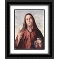 thumbnail image 1 of Vittore Carpaccio 2x Matted 20x24 Black Ornate Framed Art Print 'Salvator Mundi', 1 of 2