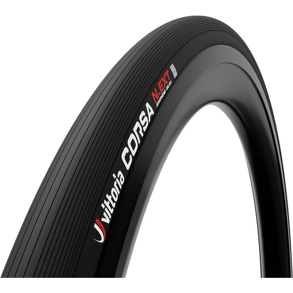 Vittoria Corsa N.EXT G2.0 Road Bike Tires - 34-622 - Tubeless Ready - for Training and Competition - Black