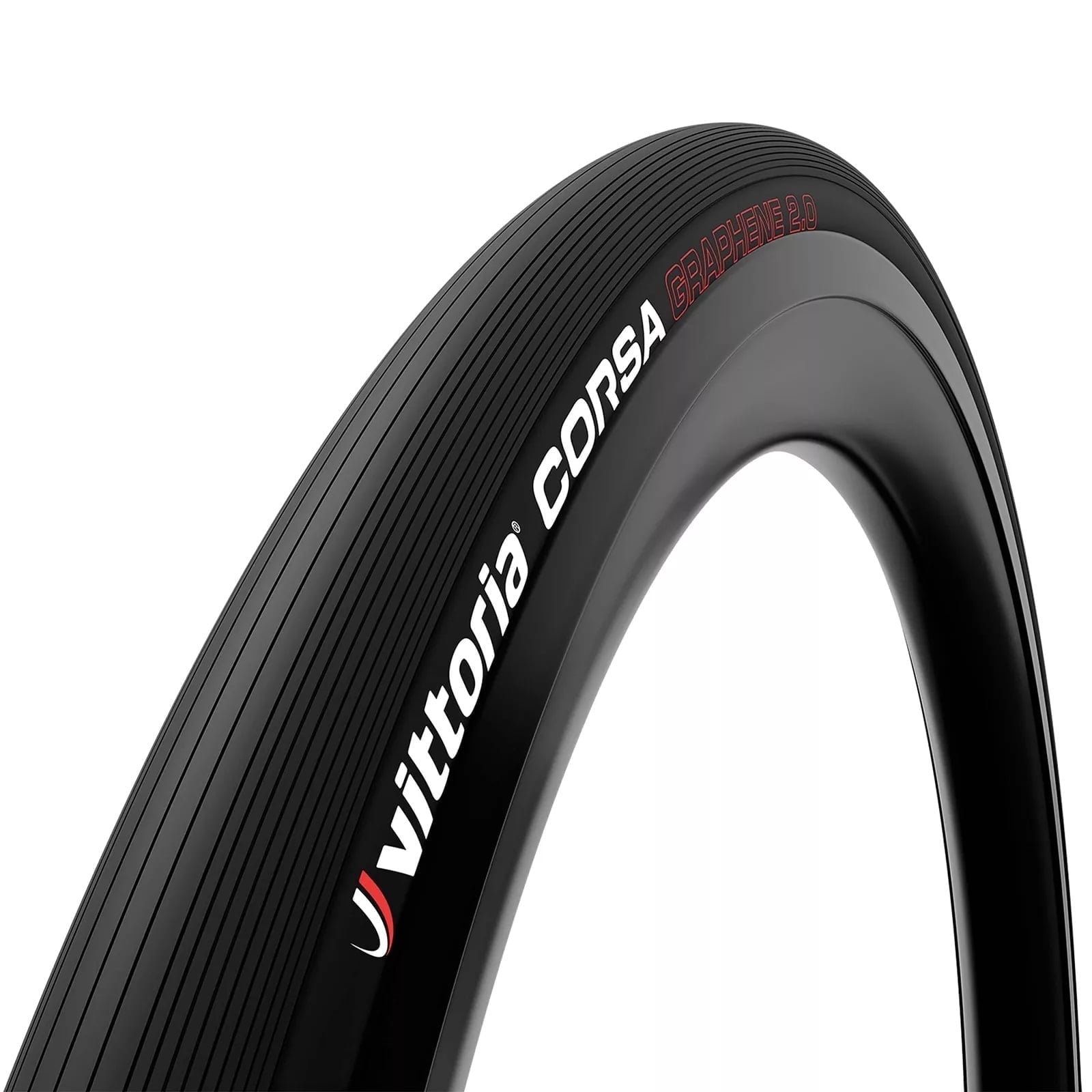 Vittoria Corsa Graphene 2.0 Bicycle Tire, 700x25c (25-622), Black