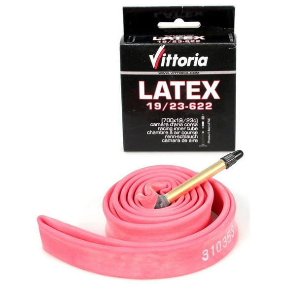 Vittoria Latex Road Bicycle Inner Tube 700 x 19-23c Presta 51mm RVC Race Bike