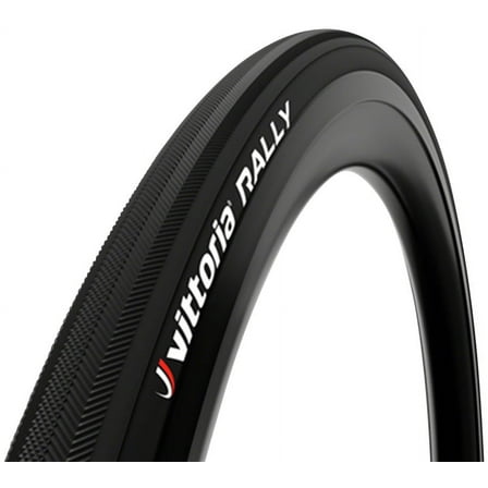 Vittoria Rally Tire - 700 x 25, Tubular, Folding, Black