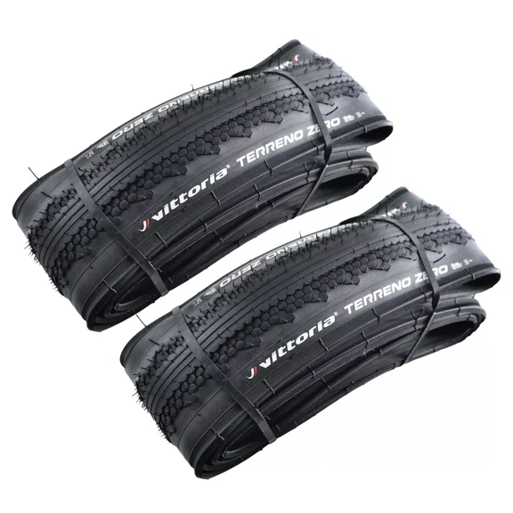 Vittoria Terreno Zero Gravel Folding Tire Clincher 700x38C , Black, VT3126