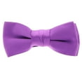 thumbnail image 1 of Vittorio Farina Boy's Solid Silky Bow Tie, 1 of 170