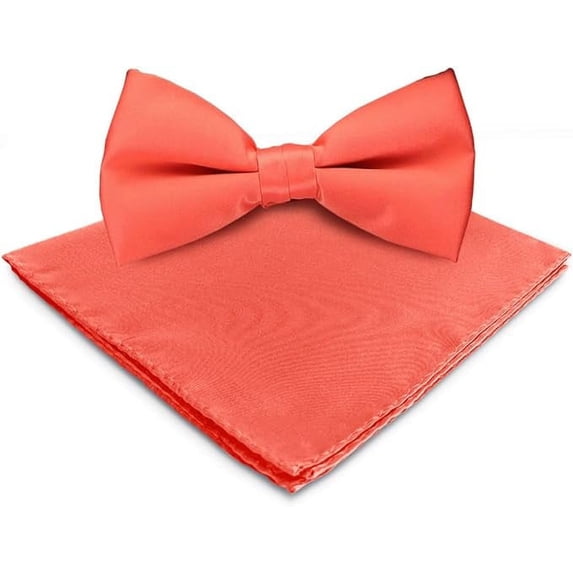 Vittorio Farina Classic Bow Tie & Pocket Square