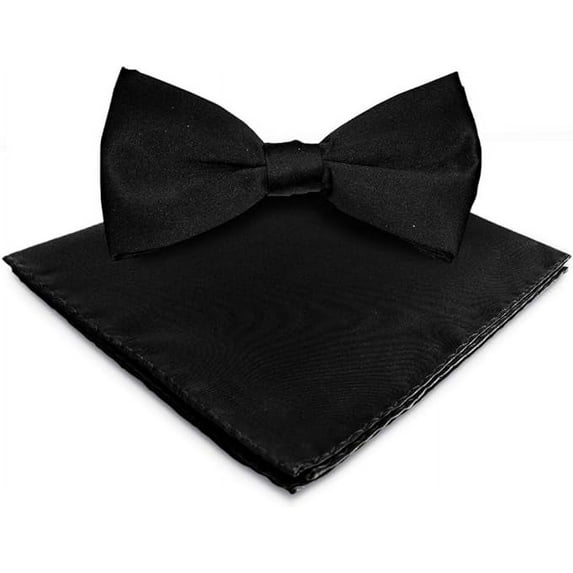 Vittorio Farina Classic Bow Tie & Pocket Square