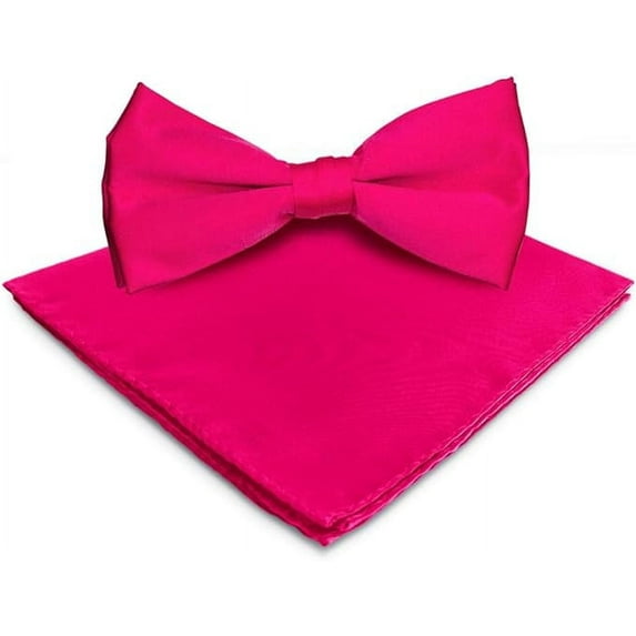 Vittorio Farina Classic Bow Tie & Pocket Square