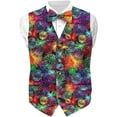 thumbnail image 1 of Vittorio Farina Mardi Gras Vest & Bow Tie ONLY Ver 1., 1 of 49
