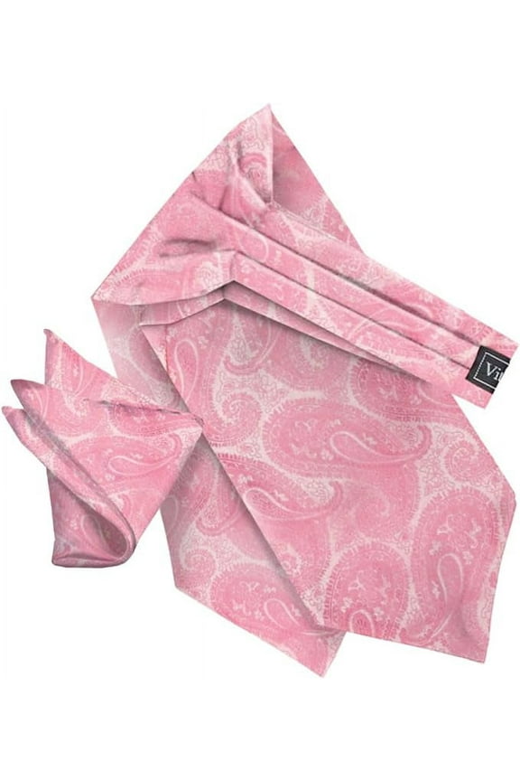 Paisley Tone On Tone Ascot & Pocket Square