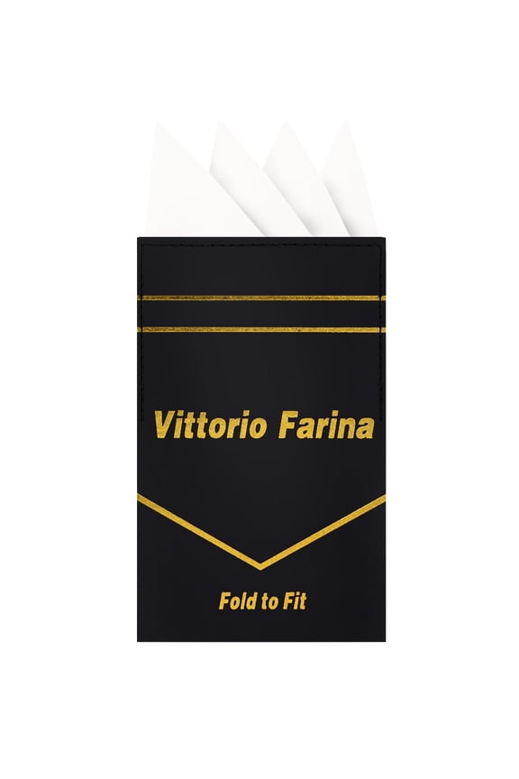 Pre-Folded Pocket Square (Four-Point)