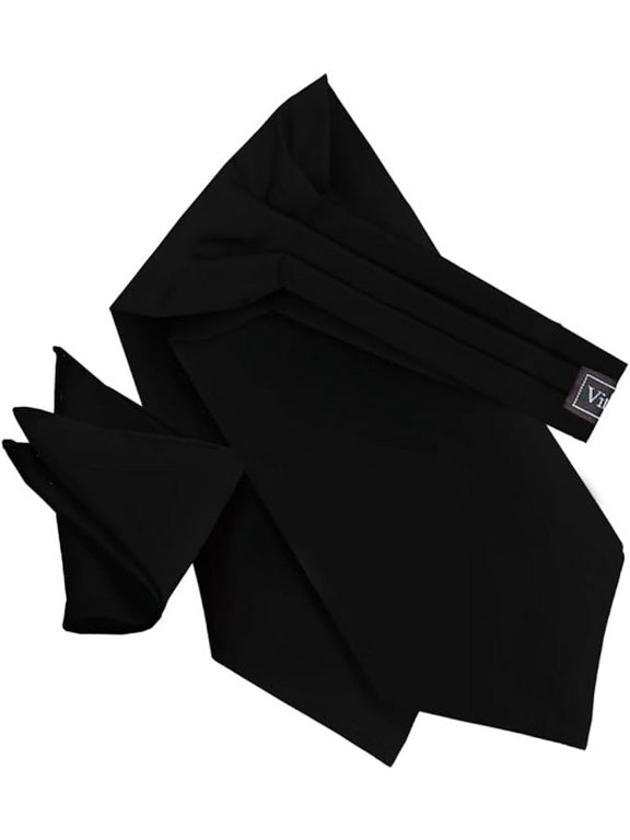 Solid Satin Ascot & Pocket Square