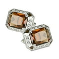 thumbnail image 1 of Vittorio Vico Big Rectangular Colored Crystal Cufflinks (CL73XX) by Classy Cufflinks, 1 of 140
