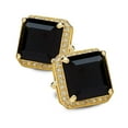thumbnail image 1 of Vittorio Vico Large Big Square Crystal Colorstone Cufflinks: CL 70XX Series, 1 of 98