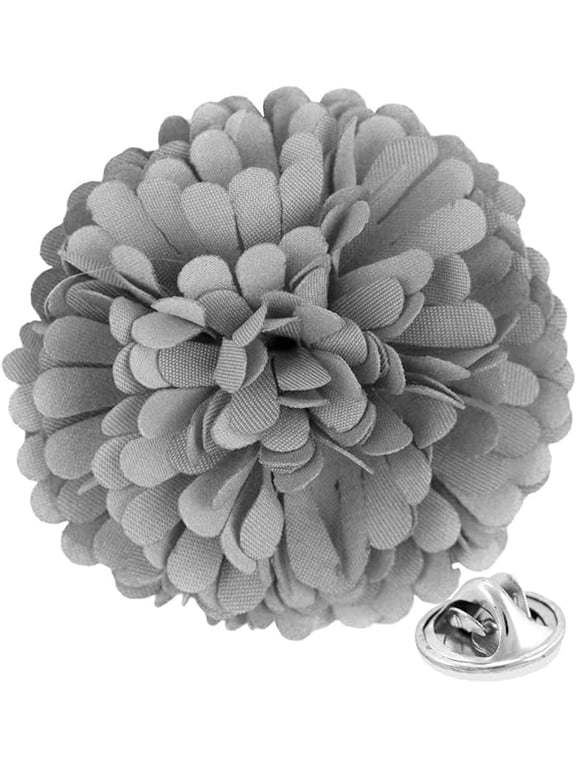 Men's Formal Carnation Flower Lapel Pin