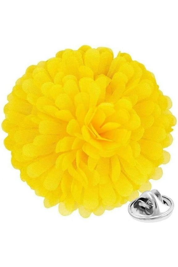 Men's Formal Carnation Flower Lapel Pin