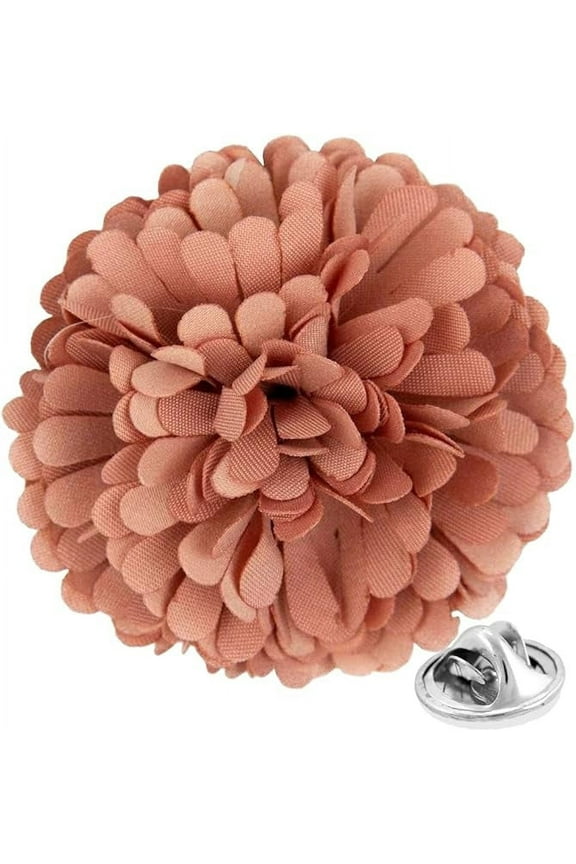 Men's Formal Carnation Flower Lapel Pin