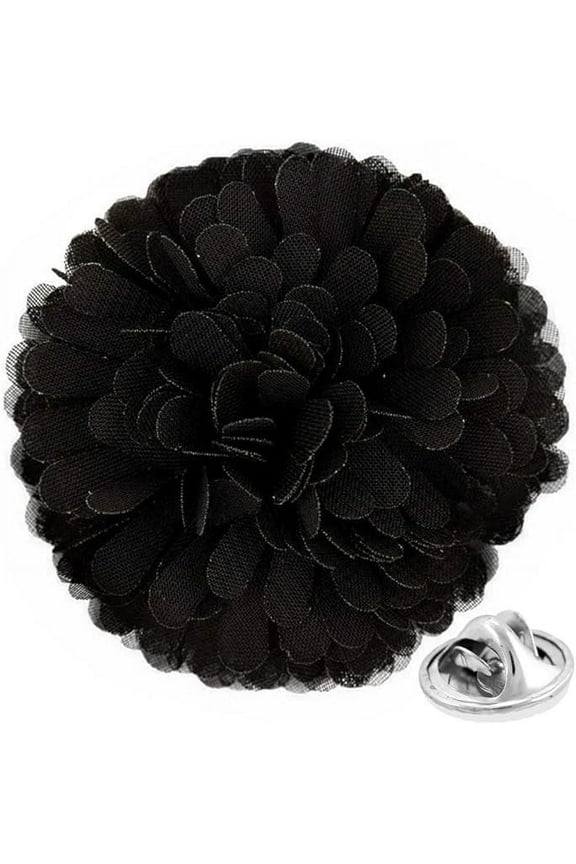 Men's Formal Carnation Flower Lapel Pin