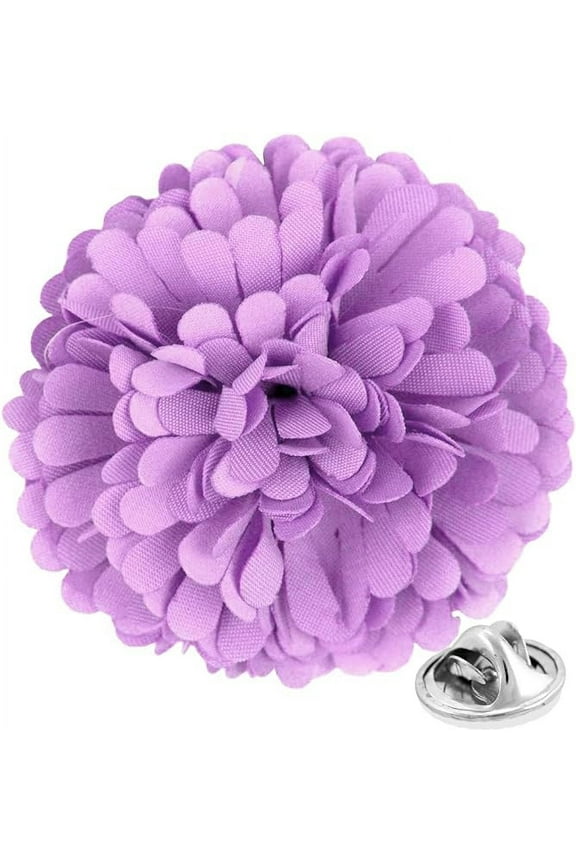 Men's Formal Carnation Flower Lapel Pin