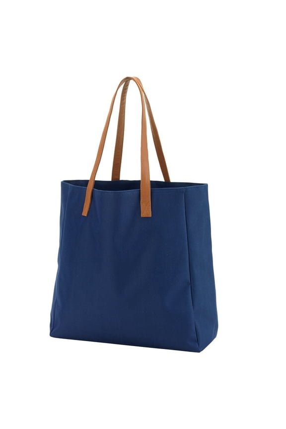 Viv and Lou 14 Inch Navy Tailgate Tote Bag