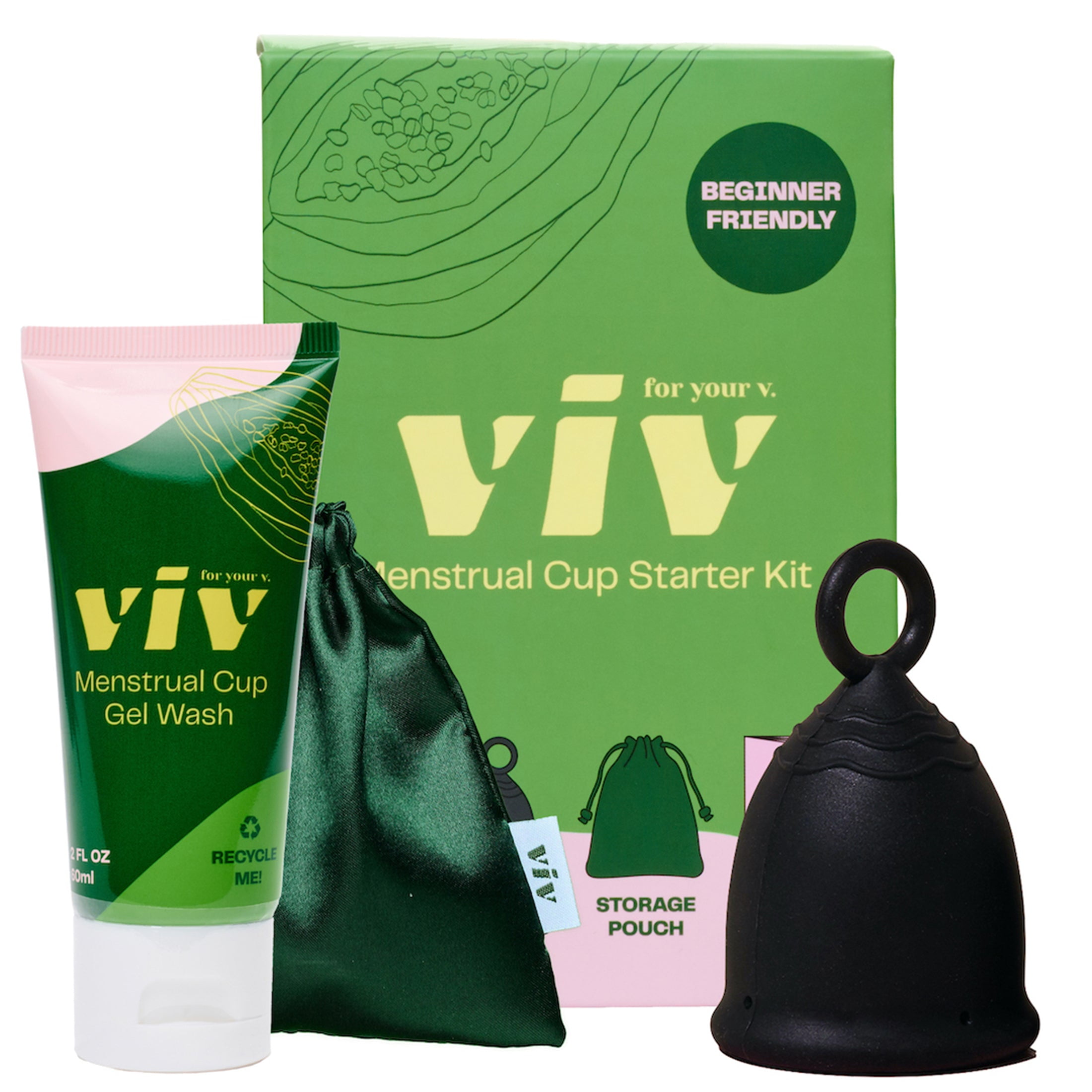 Viv for your V Menstrual Cup Starter Kit HSA/FSA Eligible - Walmart.com