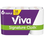 Viva Choose-A-Sheet Signature Cloth Kitchen Roll Paper Towels 1-Ply 156 Sheets/Roll 6 Rolls/Pack