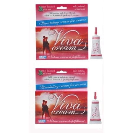 Viva Cream 3 Pack Of .25oz Tubes (Pack of two)