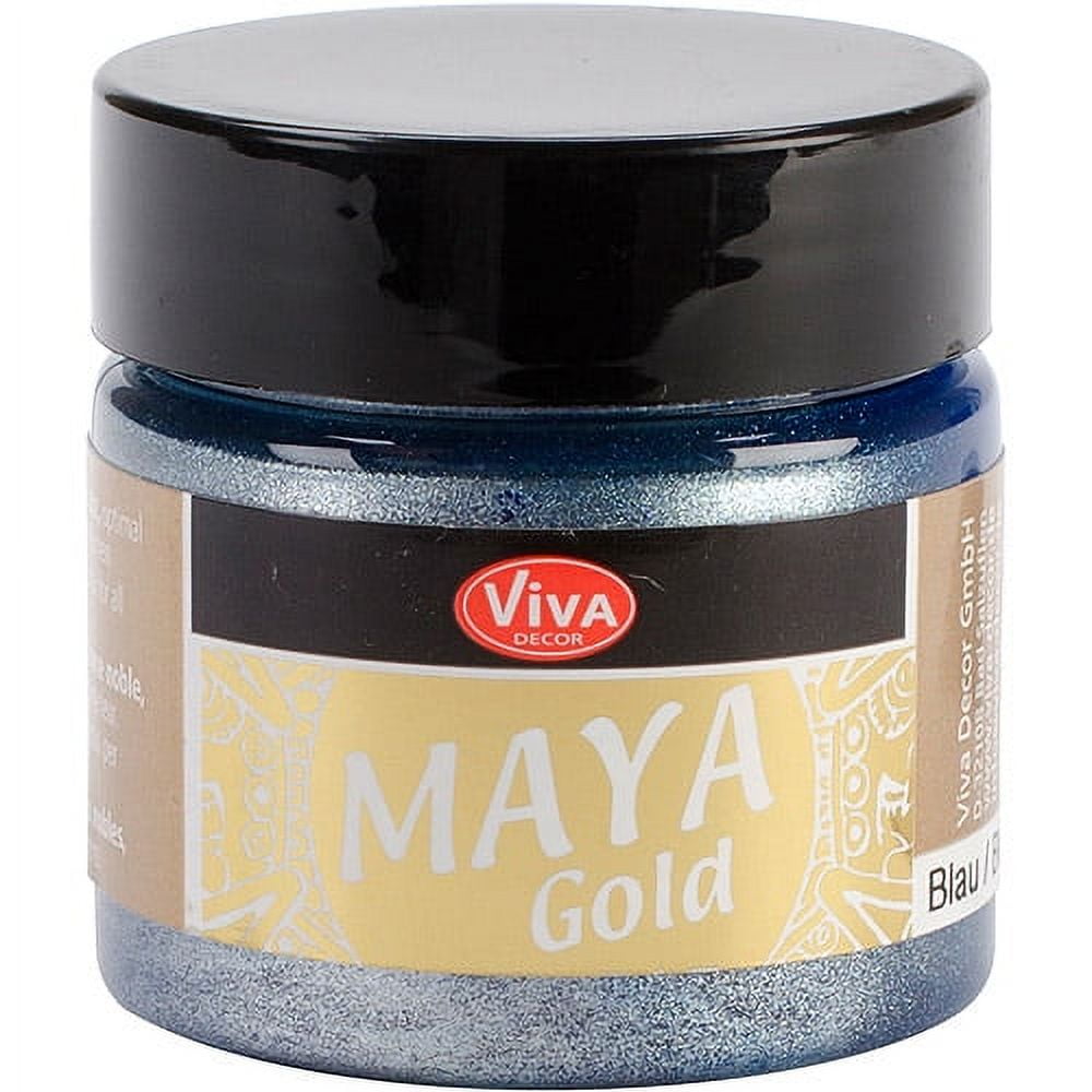 Viva Decor® Maya Gold Blue, 1,52 Fl oz metallic Sri Lanka
