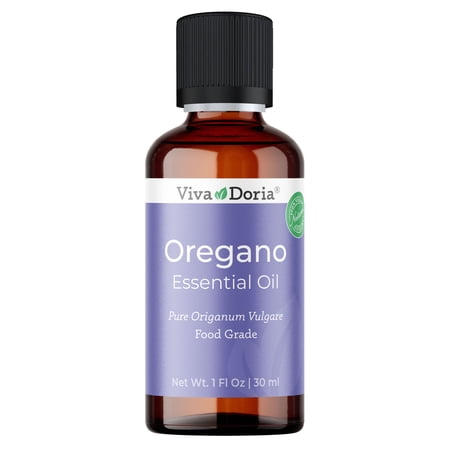 Viva Doria 100% Pure Undiluted Food Grade Oregano Essential Oil 30 mL (1 Fluid Ounce)